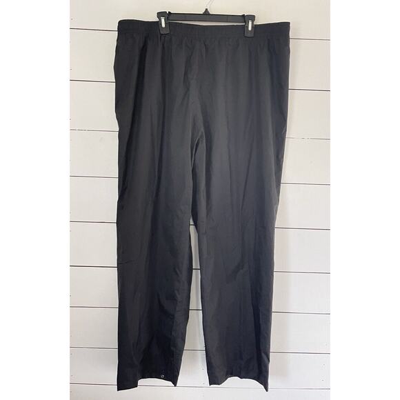 Men's Guide Series Black Waterproof Windbreaker Pants mens Size 2XL EUC - Picture 1 of 8